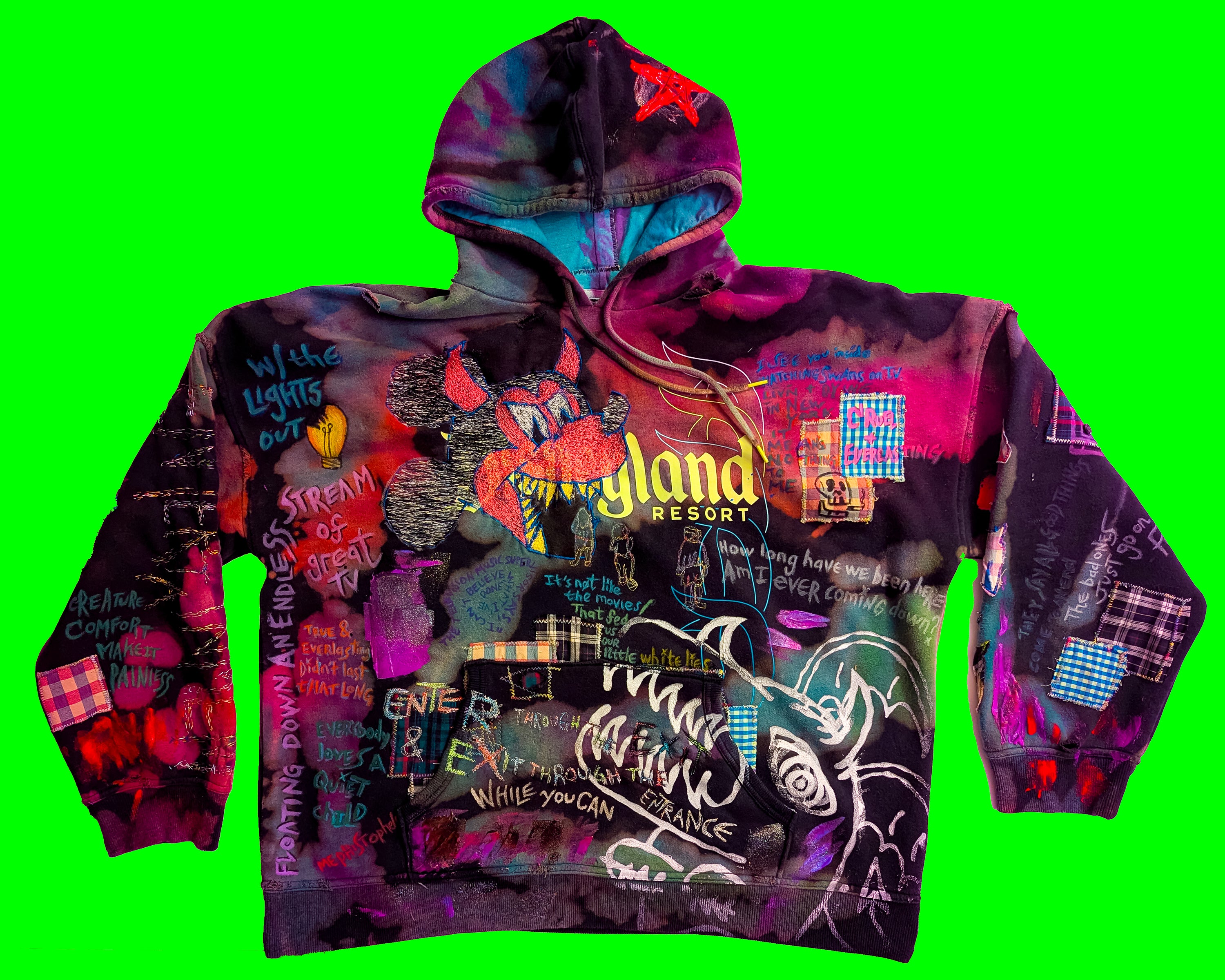 'EXILE ON PLEASURE ISLAND' HOODIE (XL)