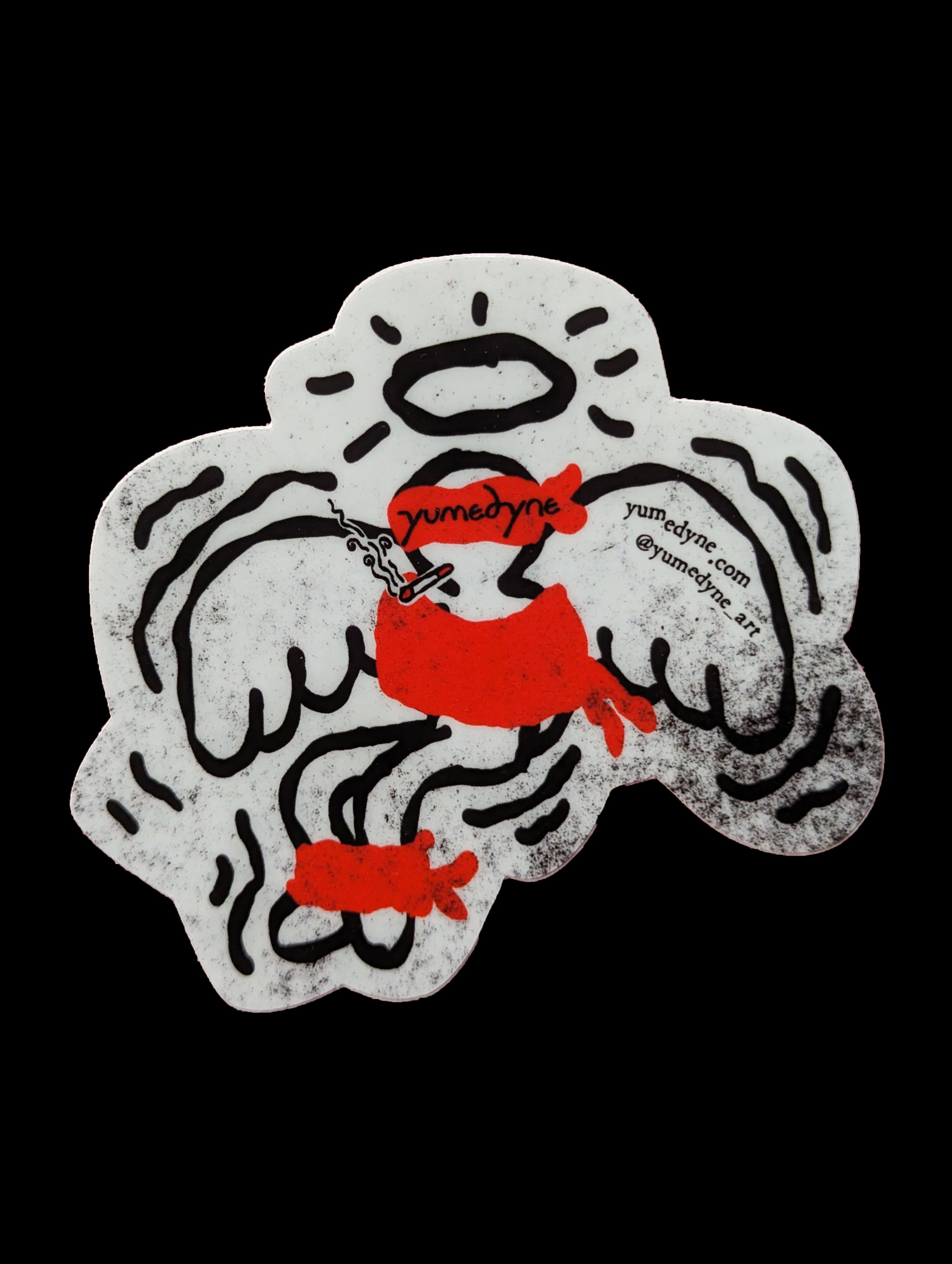 'BONDAGE ANGEL' Matte Sticker