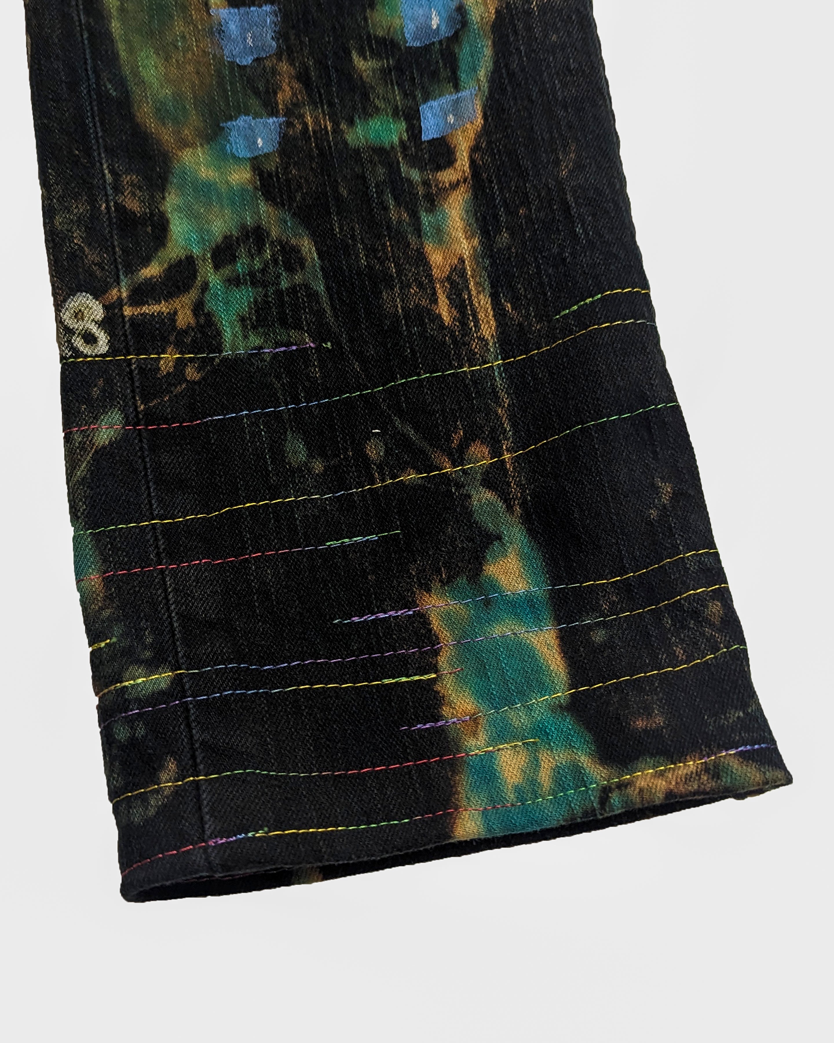 SILENT SEAS RAINBOW JEANS (33" W x 30" L)