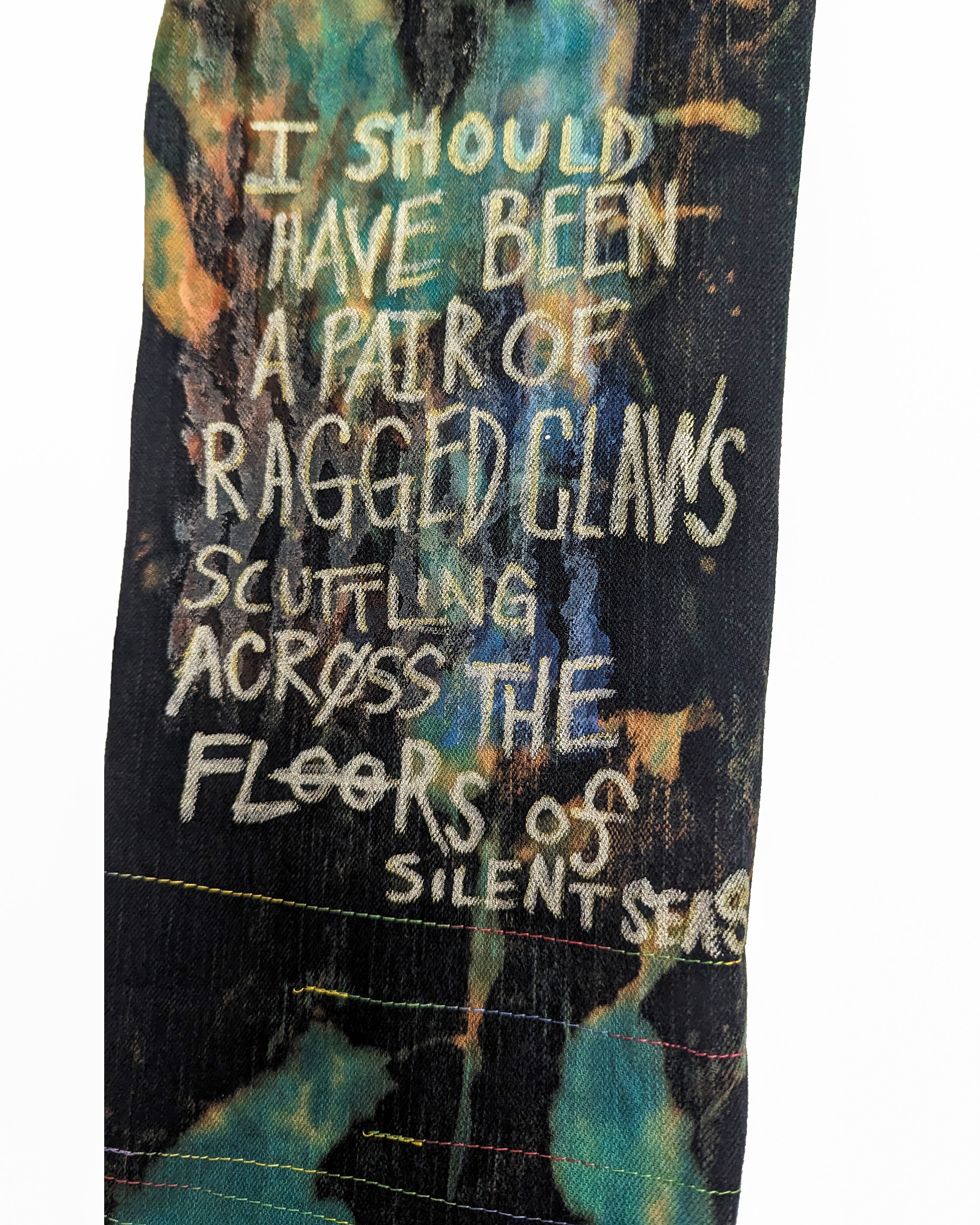 SILENT SEAS RAINBOW JEANS (33" W x 30" L)